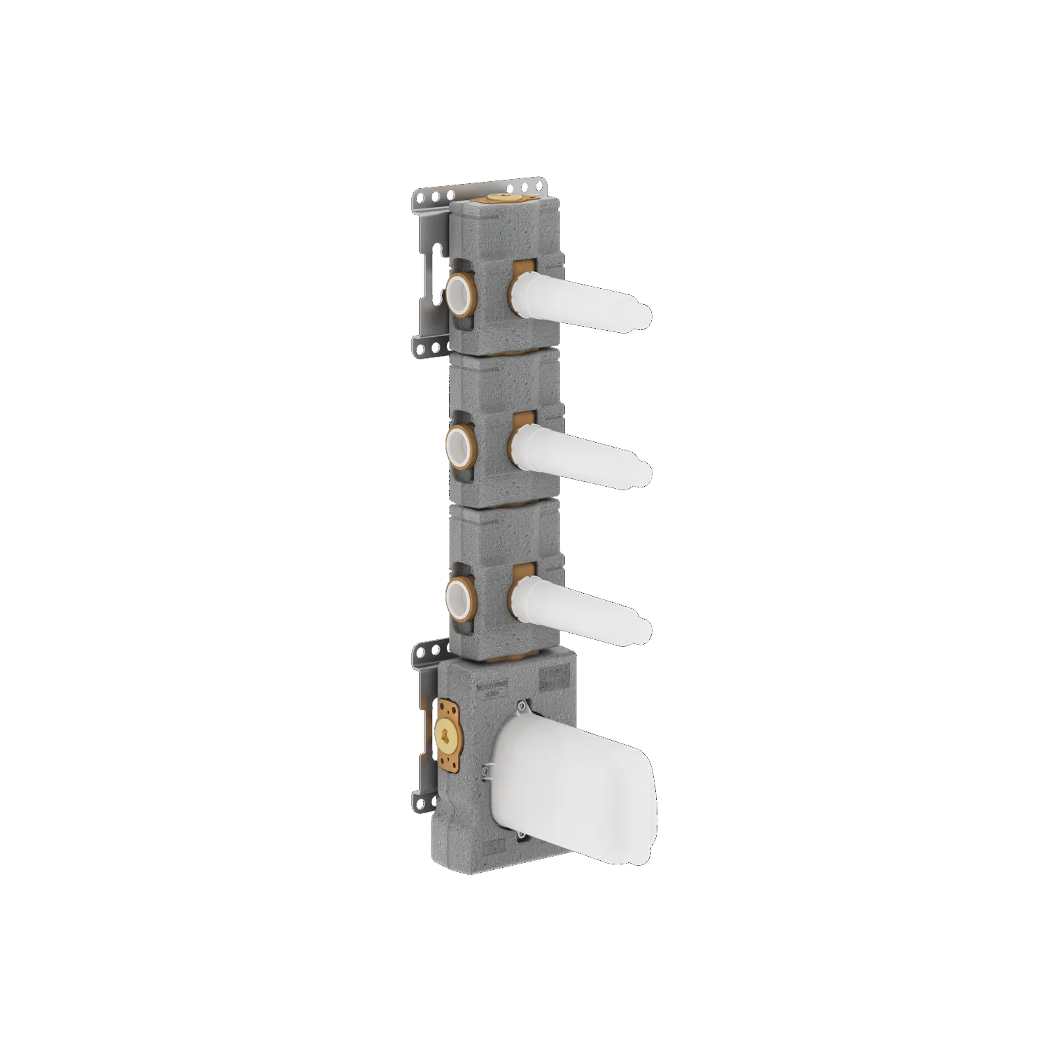 Dornbracht xTOOL UP-Thermostatmodul mit 3 Ventilen - DR-Messing, bleifrei Dornbracht xTOOL UP-Thermostatmodul mit 3 Ventilen - DR-Messing, bleifrei