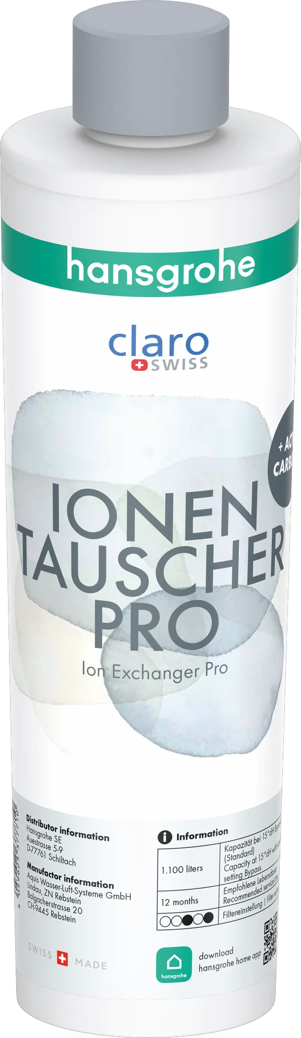 Hansgrohe Filter Ionen-Tauscher Pro u. Aktivkohle