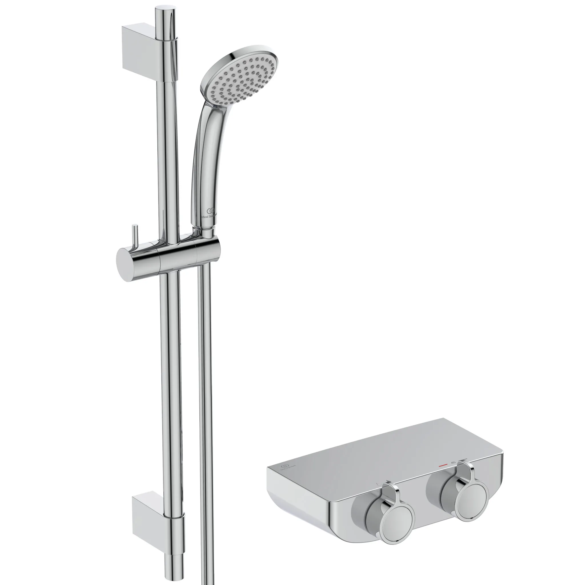 Brausekombination Ceraplus Safe OX mit Thermostat Chrom Brausekombination Ceraplus Safe OX mit Thermostat Chrom