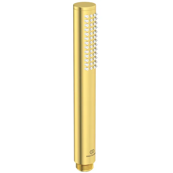 Ideal Standard Badearmatur Aufputz Connect Air mit Handbrause-Set Ausladung 174mm Brushed Gold