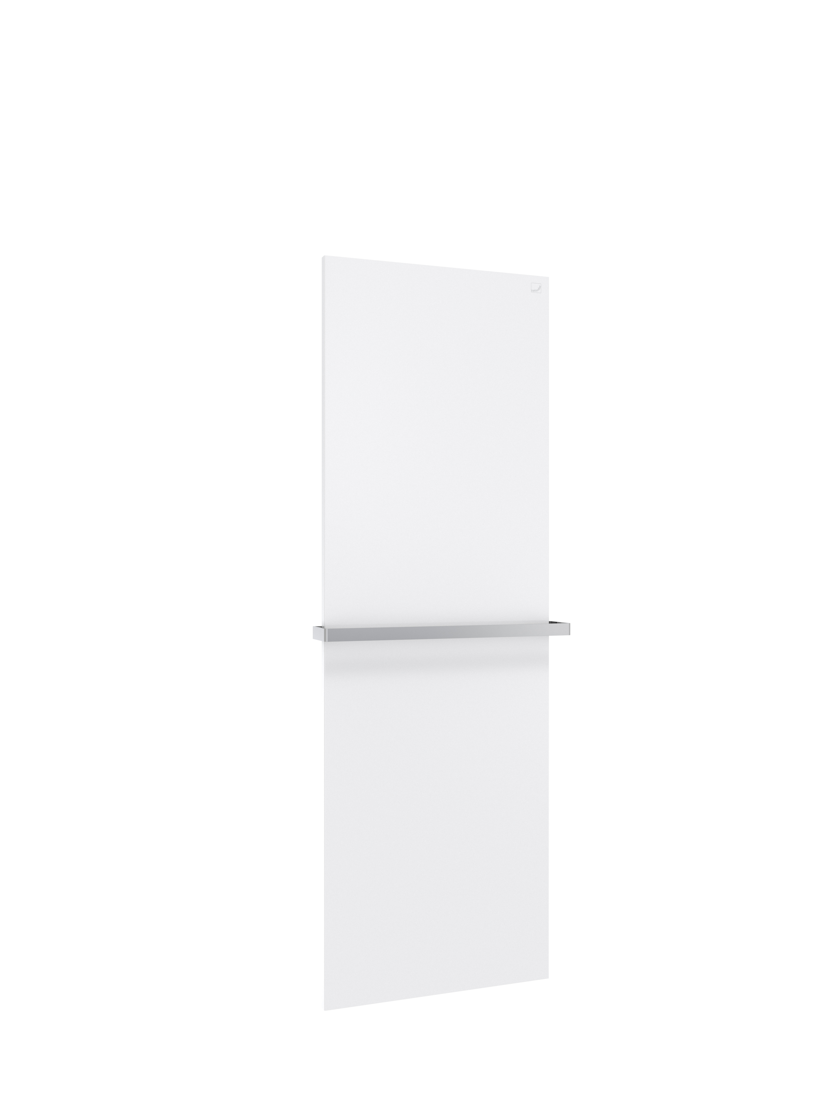 Zehnder Design-Elektroheizkörper „Fina Lean Bar“ 50 × 150 cm in Verkehrsweiß (RAL 9016, glänzend)