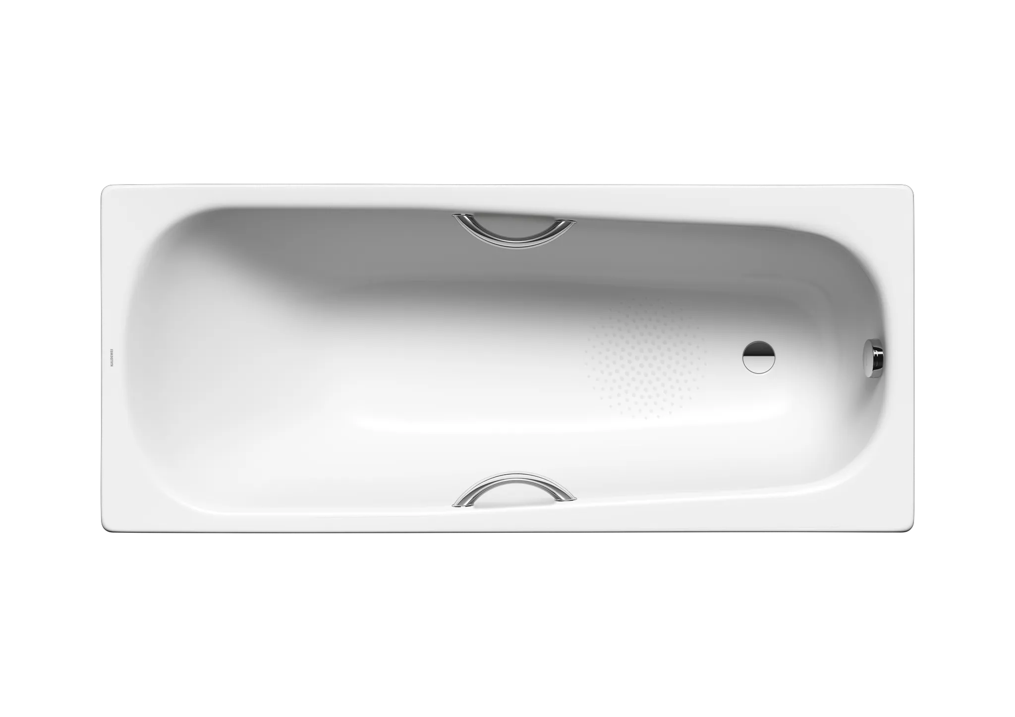 Kaldewei Badewanne „Saniform Plus“ Star rechteck 160 × 70 cm, mit Grifflochbohrungen in alpinweiß