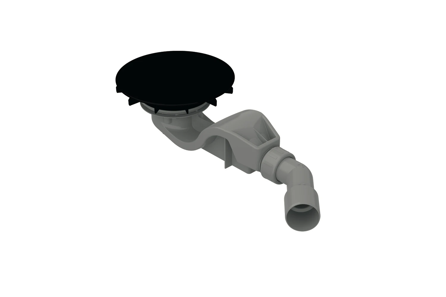 Bette Ablaufgarnitur für Duschwannen „BetteAir“ 50 Modell B525 152 mm in Raven