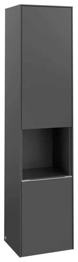 Villeroy & Boch Hochschrank Subway 3.0 C58800, 400 x 1710 x 362 mm, links angeschlossen, Graphite