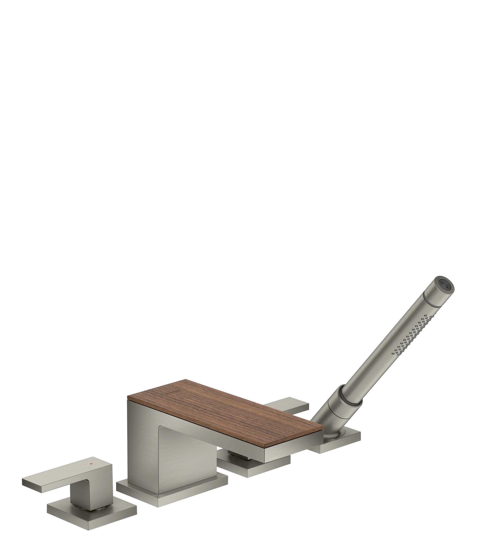 Hansgrohe AXOR MyEdition Mischer mit Platte 200 Amerikanischer Nussbaum Hansgrohe AXOR MyEdition Mischer mit Platte 200 Amerikanischer Nussbaum