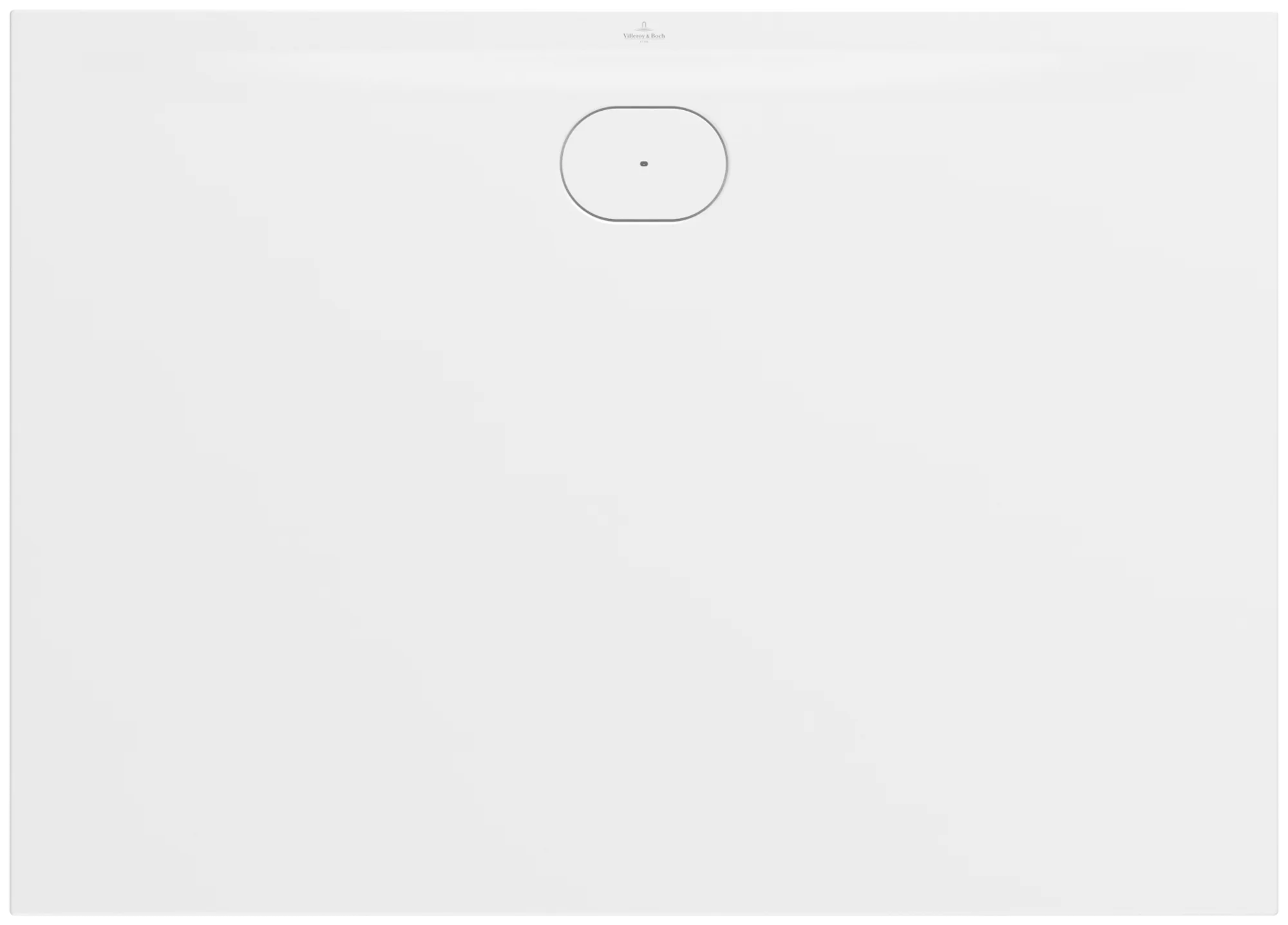 Villeroy & Boch Duschwanne Ecora, re-eckig, Stone White, 1400x1000x35mm, Antirutschklasse B