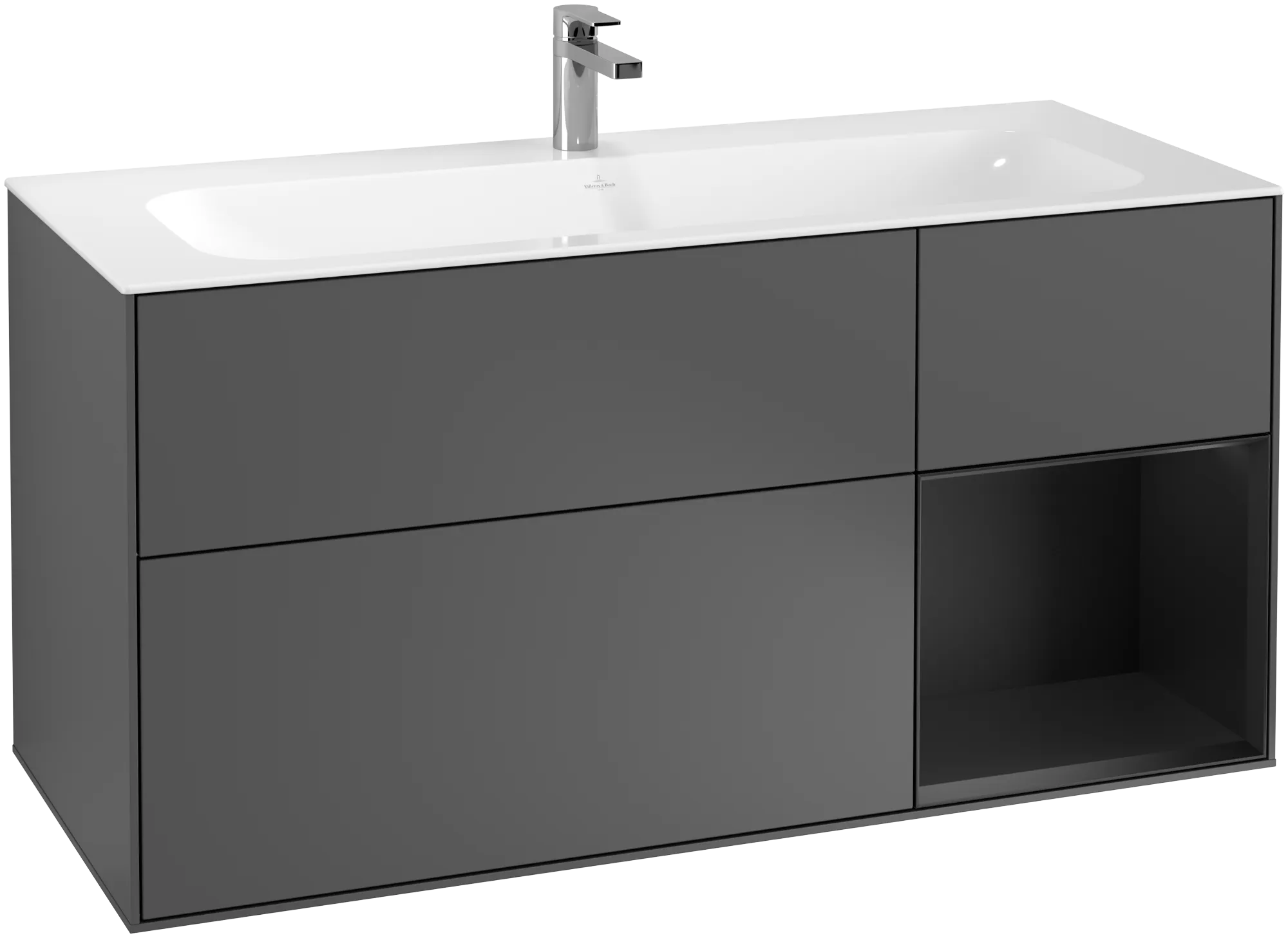 Villeroy & Boch Finion Waschbeckenunterschrank G07, 1196x591x498mm, anthrazit