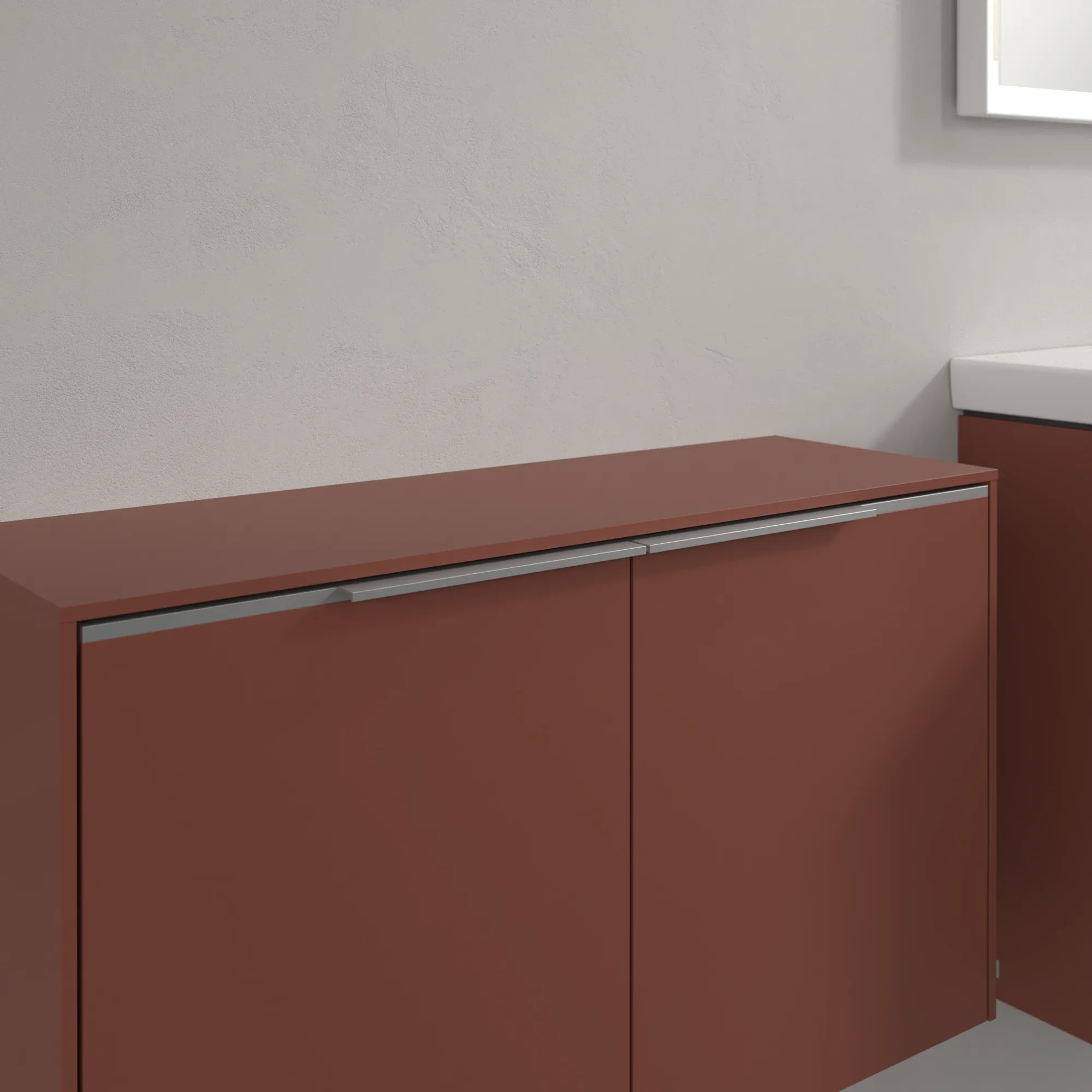 Villeroy & Boch Subway 3.0 Sideboard C60000, 728x423x256mm, Wine Red Villeroy & Boch Subway 3.0 Sideboard C60000, 728x423x256mm, Wine Red