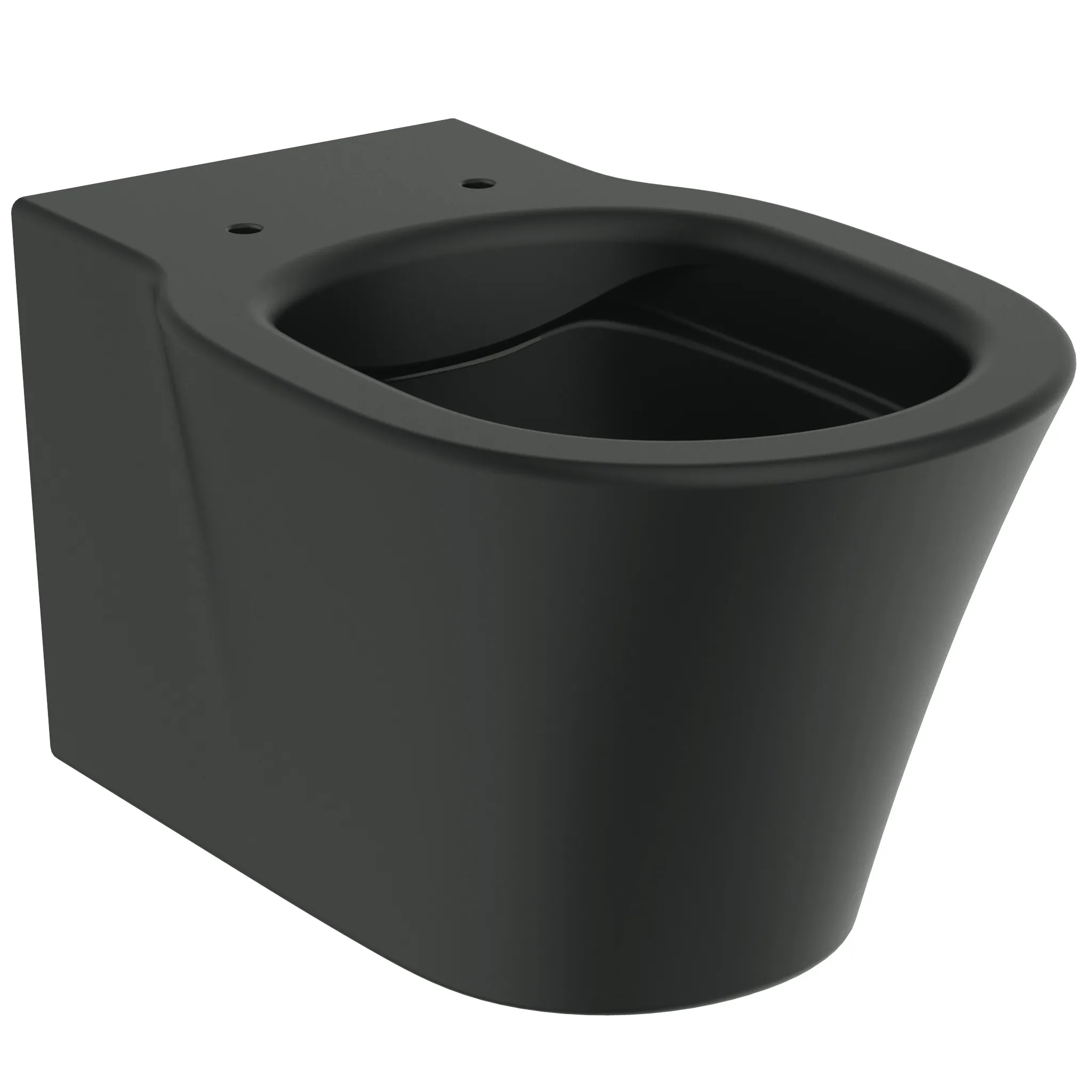 WC „ConnectAir“ 36 × 35 × 54 cm in Schwarz Matt