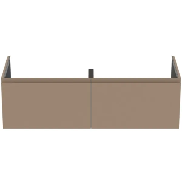 Ideal Standard Möbeldoppel-Waschtischunterschrank Finesse 1200x505x370mm Greige matt Ideal Standard Möbeldoppel-Waschtischunterschrank Finesse 1200x505x370mm Greige matt