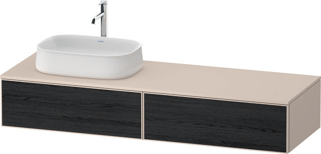 Duravit Waschtischunterschrank wandhängend „Zencha“ 160 × 28,1 × 55 cm