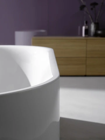 Bette oval Badewanne „BetteLux Oval Silhouette“ 170 × 75 cm in Weiß, /