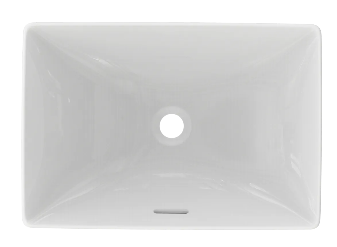 Toto Aufsatzwaschtisch „WU“ 550 × 380 × 167 mm in weiß Toto Aufsatzwaschtisch „WU“ 550 × 380 × 167 mm in weiß