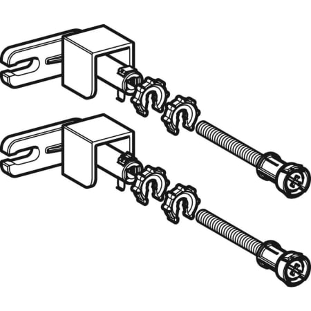 Geberit Befestigungsset Wandanker für Einzelmontage 2 Stück „Duofix“ Geberit Befestigungsset Wandanker für Einzelmontage 2 Stück „Duofix“