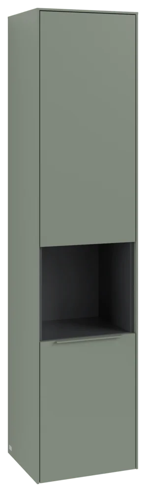 Villeroy & Boch Subway 3.0 Hochschrank C58802, 400 x 1710 x 362 mm, links Anschlag, Soft Green Villeroy & Boch Subway 3.0 Hochschrank C58802, 400 x 1710 x 362 mm, links Anschlag, Soft Green