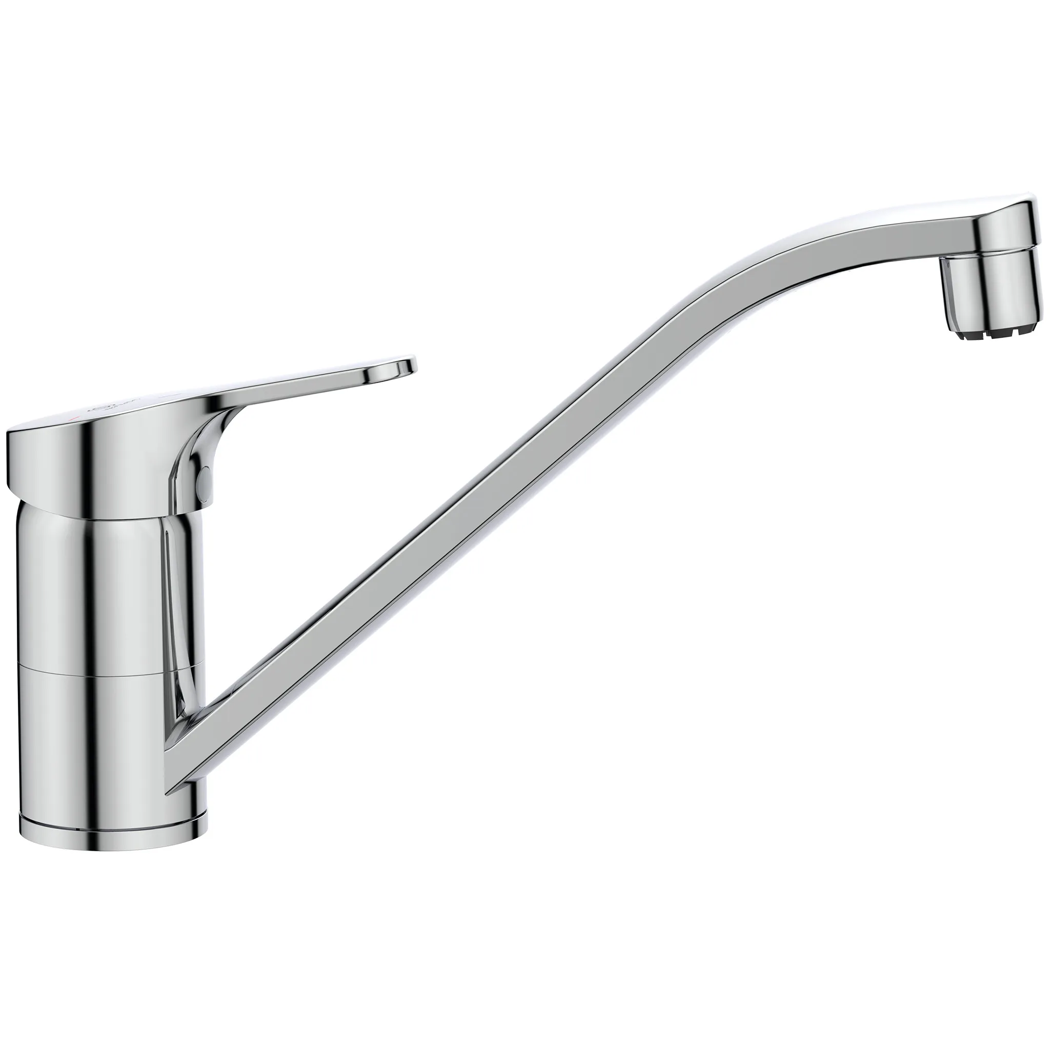 Küchenarmatur Cerafit, Niederdruck, mit Rohrauslauf, Ausladung 226 mm, Chrom Küchenarmatur Cerafit, Niederdruck, mit Rohrauslauf, Ausladung 226 mm, Chrom