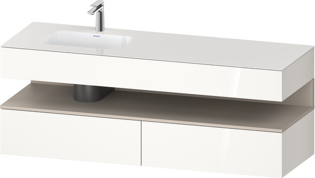 Duravit Set „Qatego“ 160 × 50 × 60 cm