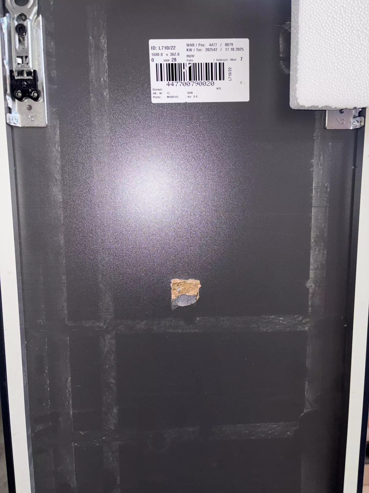 Villeroy & Boch Set aus Hochschrank C59100VQ und Mittelschrank C59800VQ „Subway 3.0“ in Marine Blue - B-Ware - Sonderangebot Villeroy & Boch Set aus Hochschrank C59100VQ und Mittelschrank C59800VQ „Subway 3.0“ in Marine Blue - B-Ware - Sonderangebot