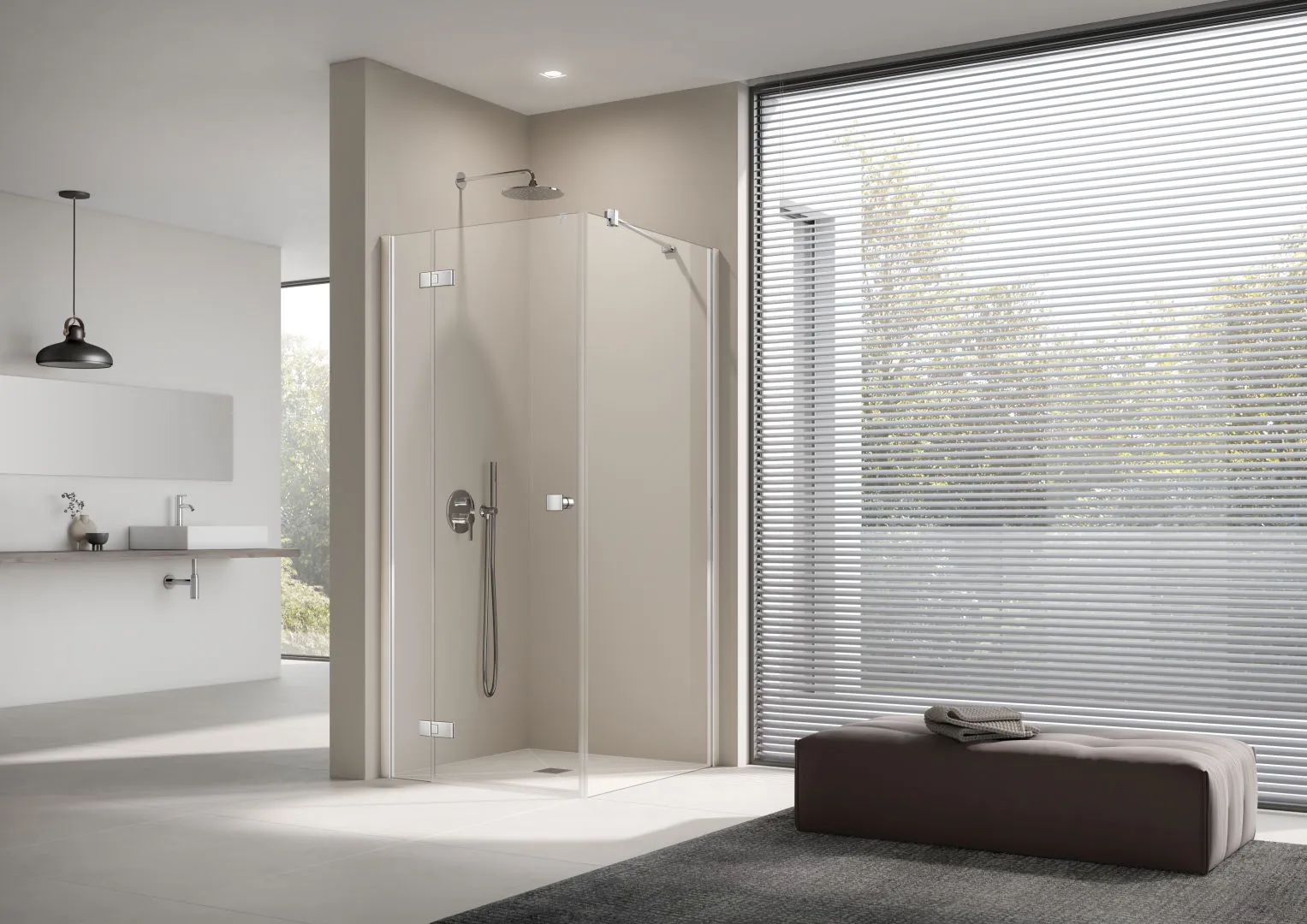 Kermi Duschdesign MENA Pendeltür 1-flügelig, H 2000 mm, SW 785-805 mm Kermi Duschdesign MENA Pendeltür 1-flügelig, H 2000 mm, SW 785-805 mm