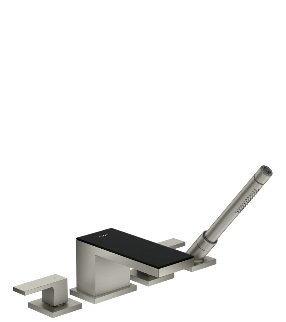 Hansgrohe AXOR MyEdition Platte 200 Glas schwarz abnehmbar