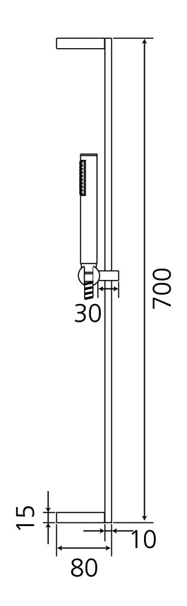 Brauseset AqvaDesign - rund - Stabhandbrause - Wandstange 700 mm - Konusgleiter - Vollmetall-Halter - Metall-Brauseschlauch 1500 mm × 1/2″ × 1/2″ 1 Konus - chrom Brauseset AqvaDesign - rund - Stabhandbrause - Wandstange 700 mm - Konusgleiter - Vollmetall-Halter - Metall-Brauseschlauch 1500 mm × 1/2″ × 1/2″ 1 Konus - chrom