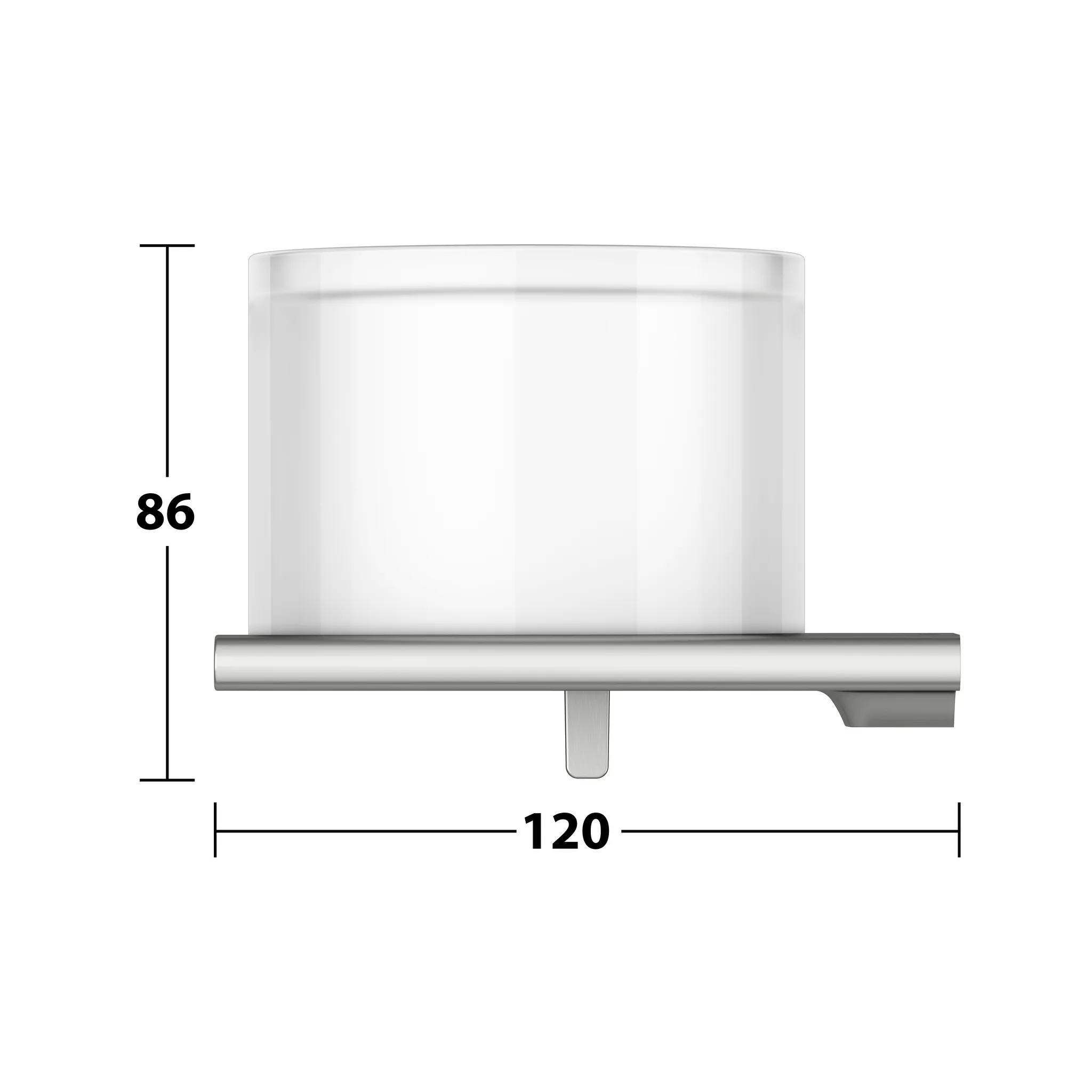 KEUCO EDITION 400 Seifenspender für Flüssigseife Edelstahl-finish