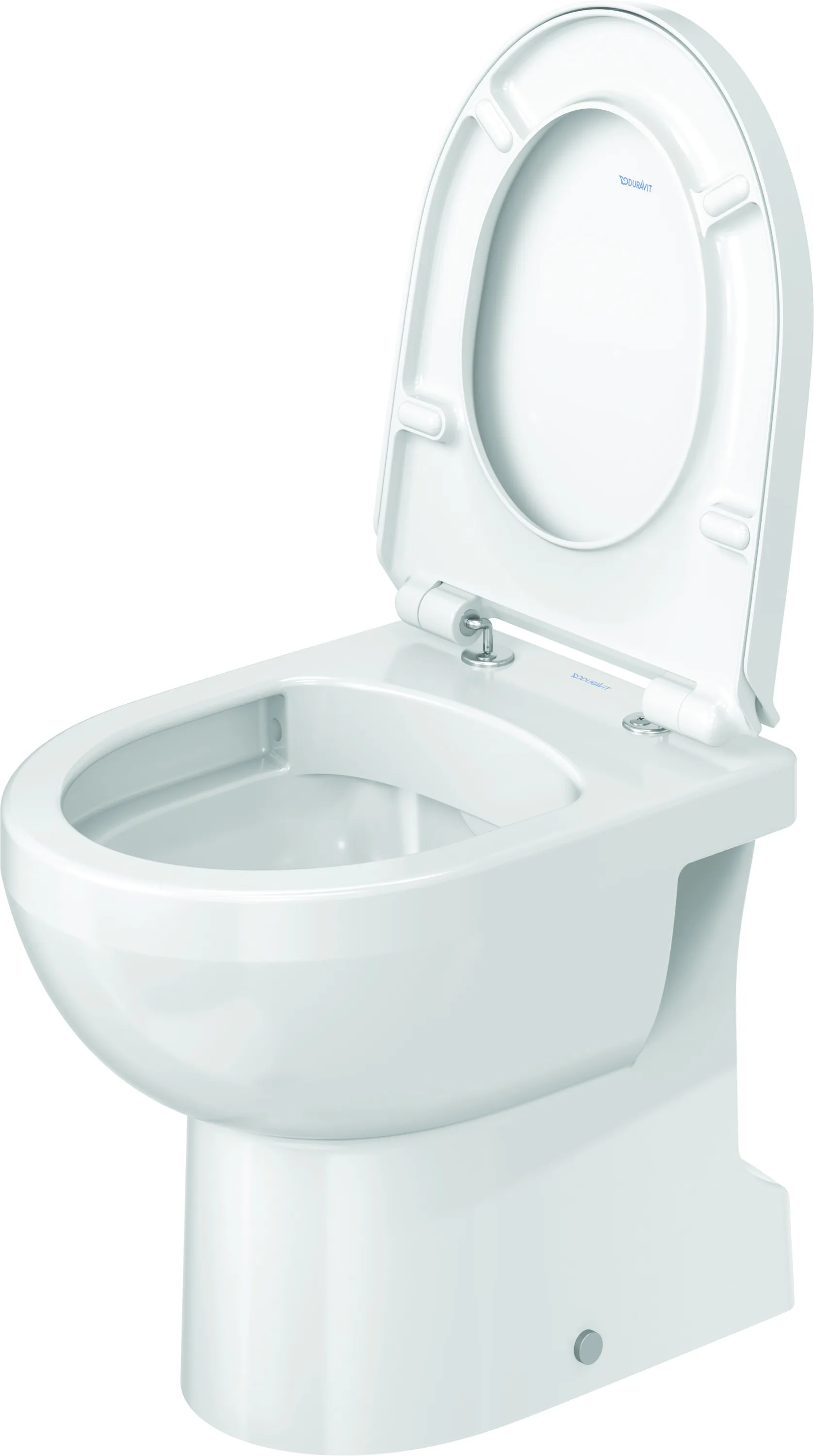 Duravit WC-Sitz „No.1“ 37,3 × 43 × 4,3 cm in, Scharniere Edelstahl