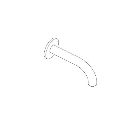 BOZZ Wanneneinlauf DN20 Ausladung 160 mm chrom BOZZ Wanneneinlauf DN20 Ausladung 160 mm chrom