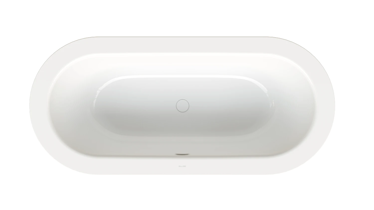 Bette Badewanne „BetteStarlet Oval Silhouette“ freistehend oval 165 × 75 cm in Weiß
