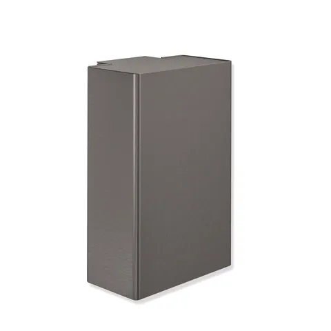 HEWI Abfalleimer pulverbeschichtet „System 900“ 20,5 × 31 × 14,5 cm in Dunkelgrau tiefmatt HEWI Abfalleimer pulverbeschichtet „System 900“ 20,5 × 31 × 14,5 cm in Dunkelgrau tiefmatt