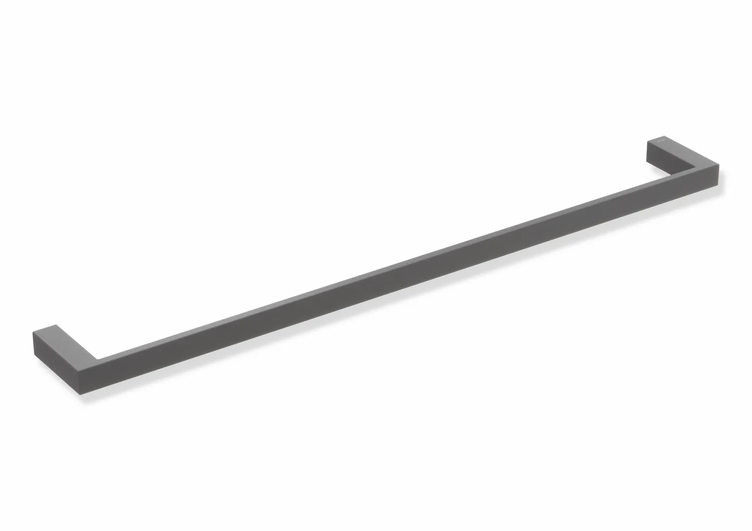 Badetuchhalter, Edelstahl, pulverbeschichtet, Breite 600 mm, Höhe 20 mm, Tiefe 70 mm, in Farbe DC (Schwarz tiefmatt) Badetuchhalter, Edelstahl, pulverbeschichtet, Breite 600 mm, Höhe 20 mm, Tiefe 70 mm, in Farbe DC (Schwarz tiefmatt)