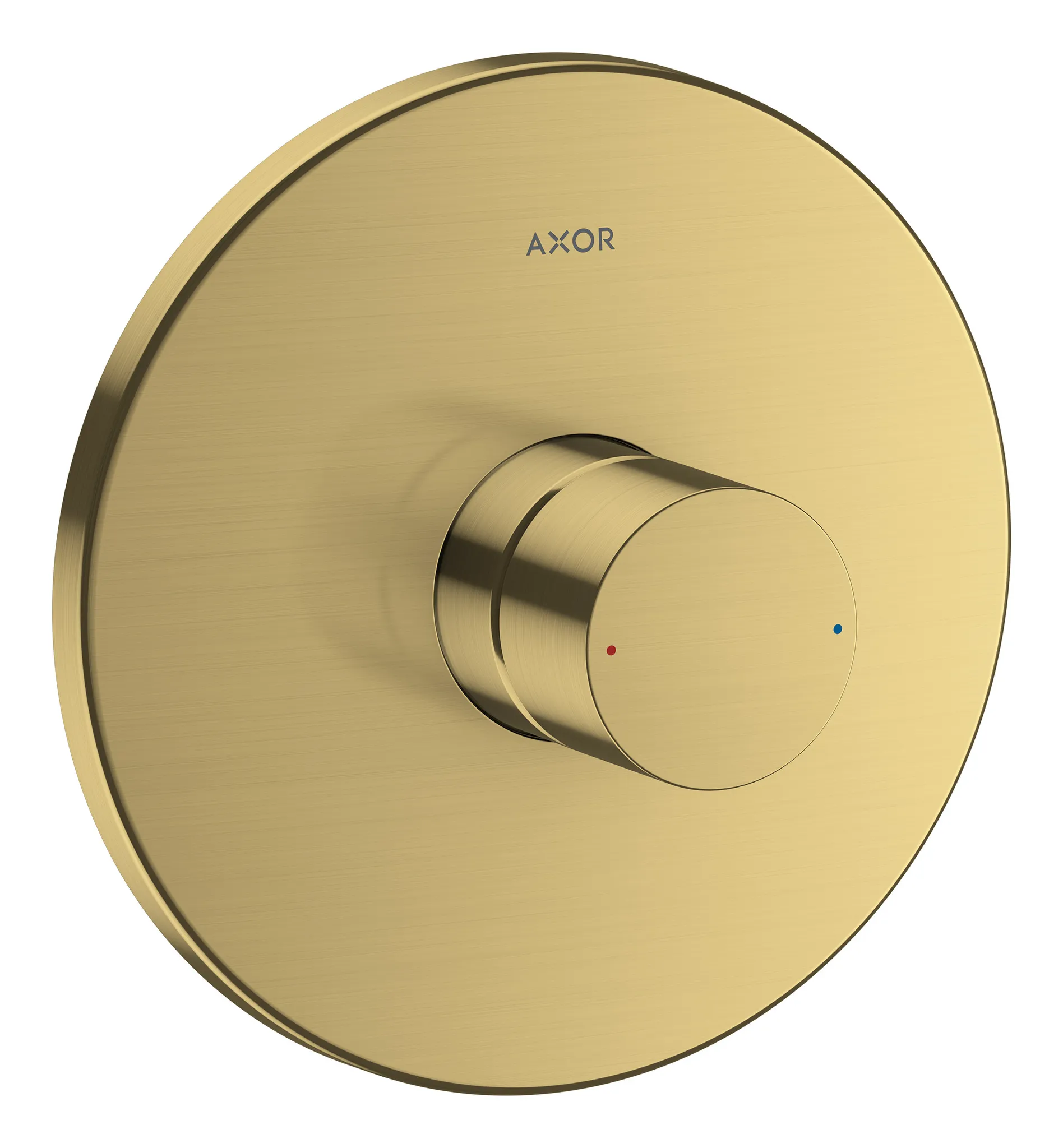 Hansgrohe AXOR Uno Einhebel-Brausemischer Unterputz mit Zerogriff, Brushed Brass