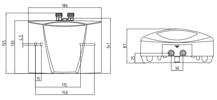 Clage Durchlauferhitzer „M / END“ Clage Durchlauferhitzer „M / END“