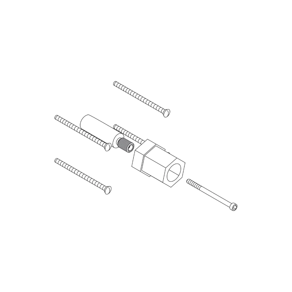 Hansgrohe Verlängerungsstück für Ecostat Unterputz – passend zur Serie Hansgrohe Hansgrohe Verlängerungsstück für Ecostat Unterputz – passend zur Serie Hansgrohe