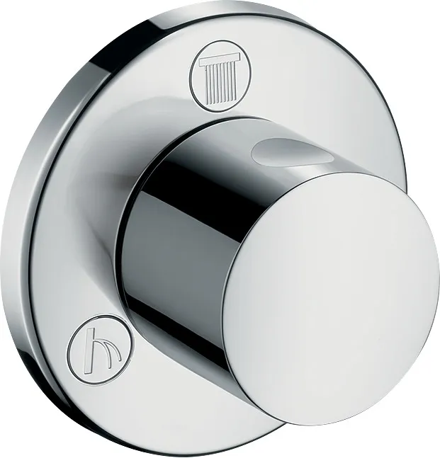 Umstellung Quattro/Trio Fertigset chrom zylindrischer Griff