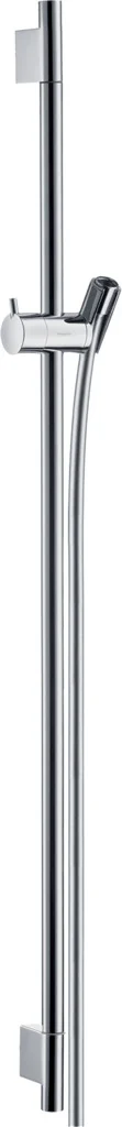 Hansgrohe Unica Brausestange S Puro 90 cm, Chrom, 1008 mm Gesamtlänge, 22 mm Durchmesser, 1600 mm Brauseschlauch Hansgrohe Unica Brausestange S Puro 90 cm, Chrom, 1008 mm Gesamtlänge, 22 mm Durchmesser, 1600 mm Brauseschlauch
