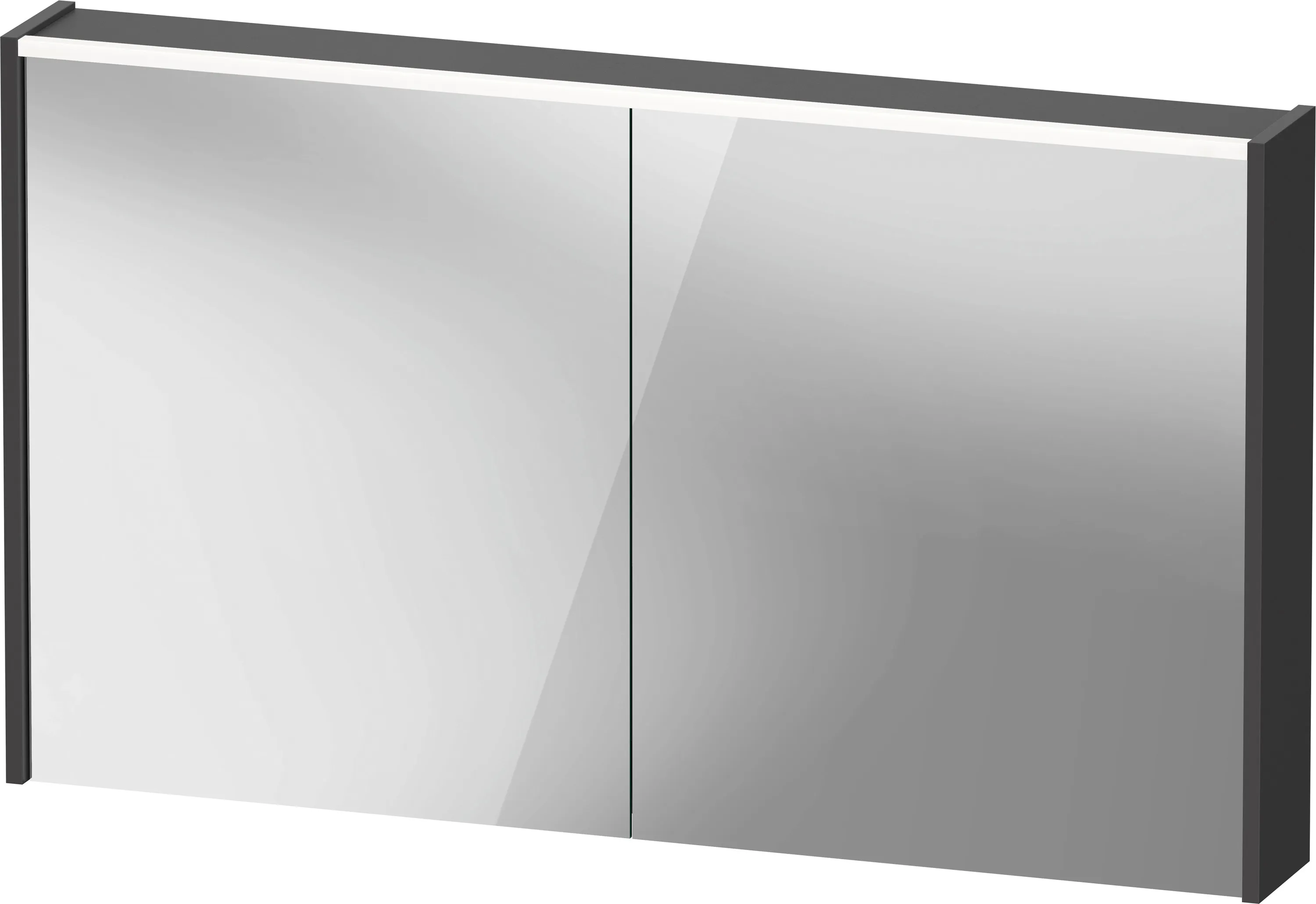 Duravit Spiegelschrank mit LED-Beleuchtung „D-Code“ 120 × 70 × 14,8 cm