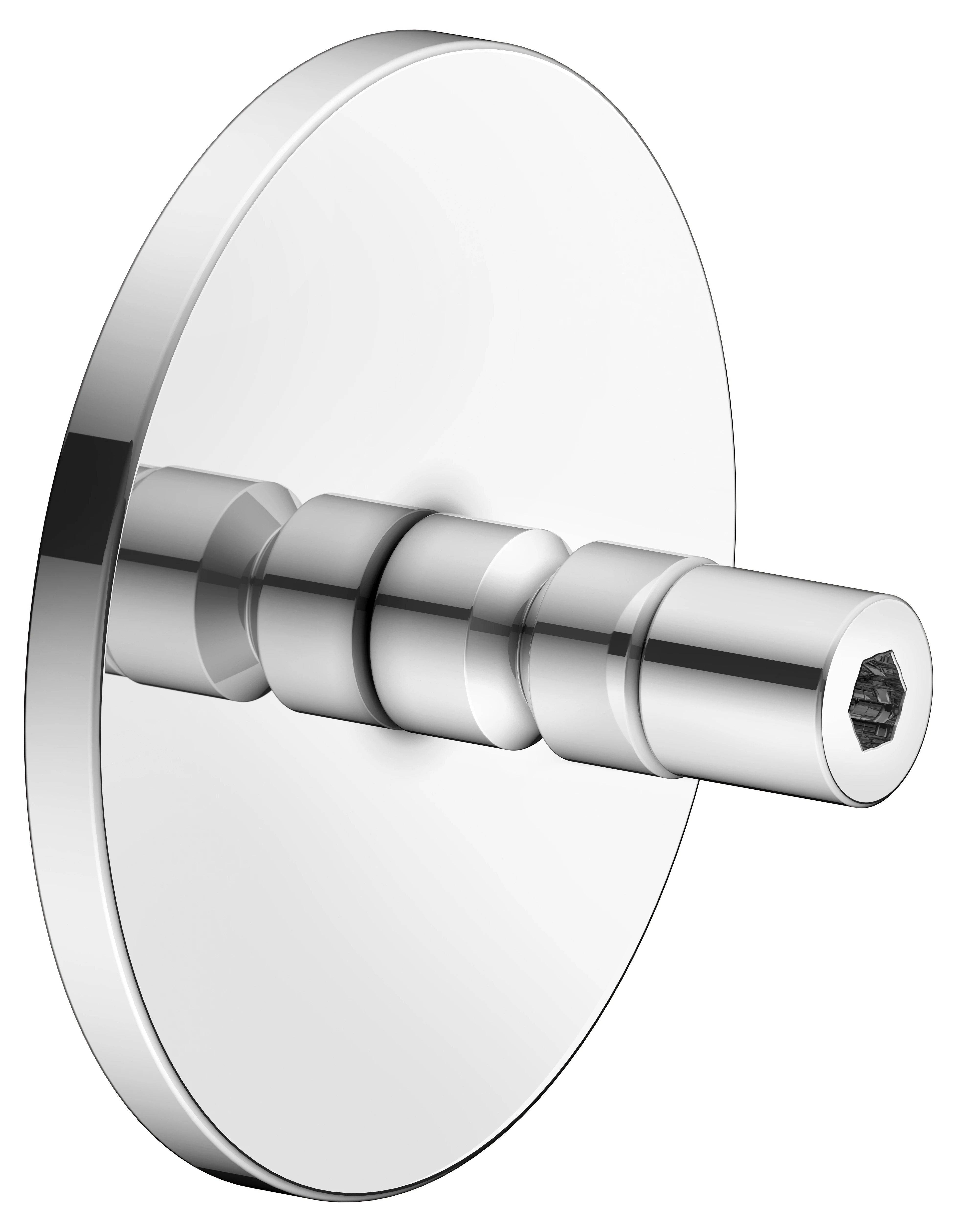Universalartikel 04994000501 Klebe-Set 5 für 12801, 12814 mit runder Rosette verchromt Universalartikel 04994000501 Klebe-Set 5 für 12801, 12814 mit runder Rosette verchromt