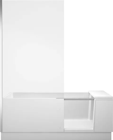 Duravit Badewanne Nische links „Shower and Bath“ rechteck 1700 × 1700 mm, links in Weiß (matt) Duravit Badewanne Nische links „Shower and Bath“ rechteck 1700 × 1700 mm, links in Weiß (matt)
