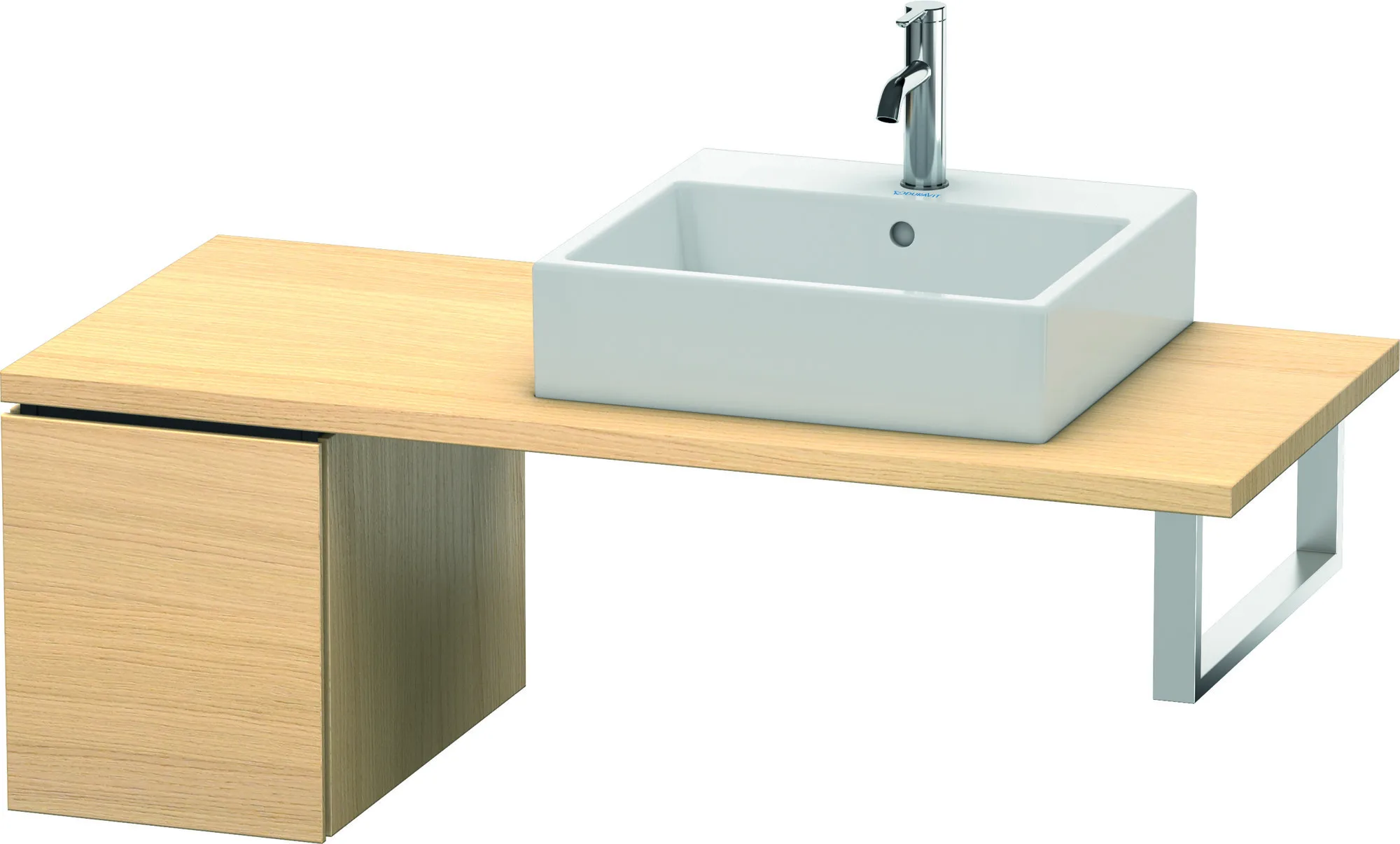 Duravit Unterschrank für Konsole „L-Cube“ 32 × 40 × 54,7 cm Mediterrane Eiche Duravit Unterschrank für Konsole „L-Cube“ 32 × 40 × 54,7 cm Mediterrane Eiche