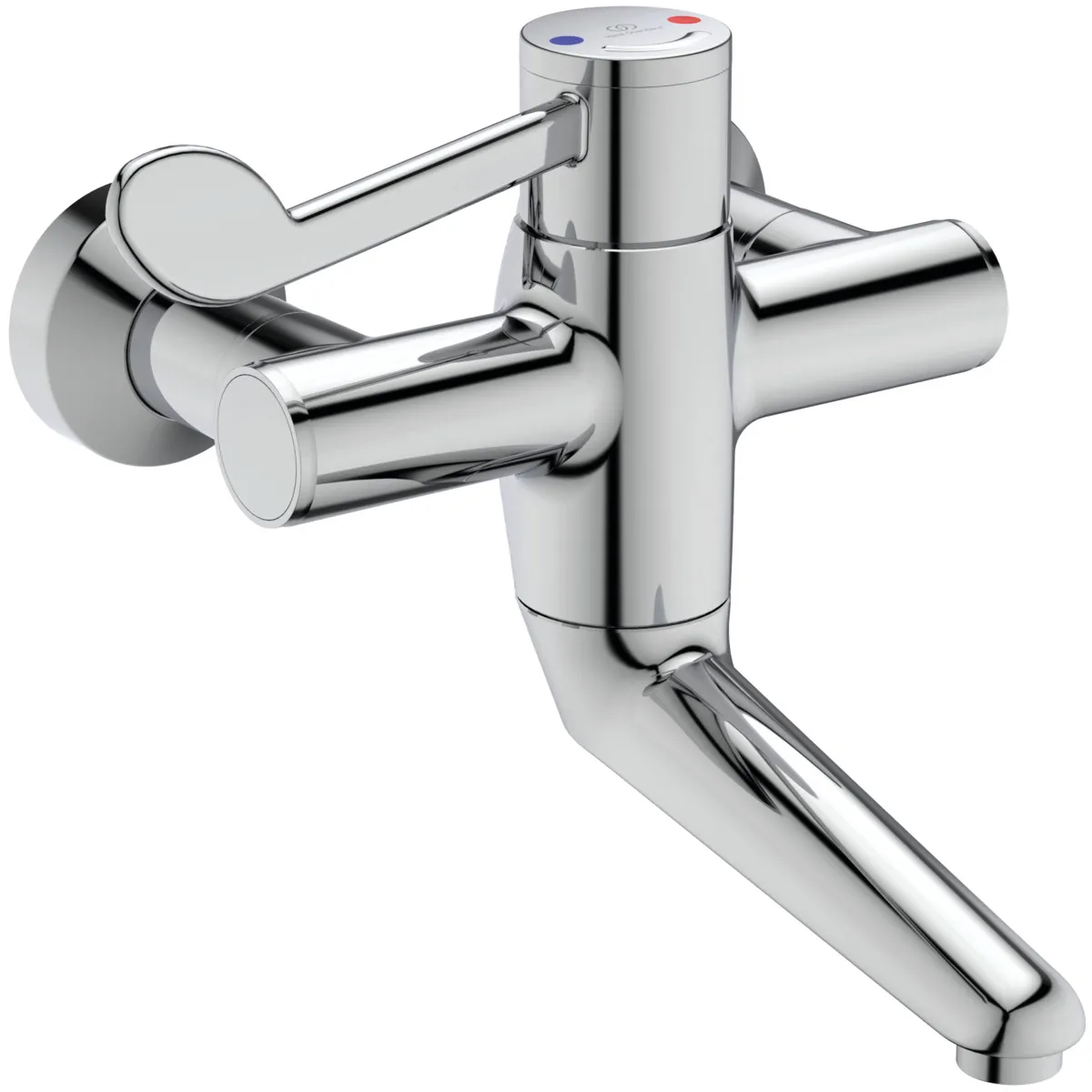 Wand-Waschtisch-Thermostat Ceraplus Safe SQ Ausladung 150mm Chrom Wand-Waschtisch-Thermostat Ceraplus Safe SQ Ausladung 150mm Chrom