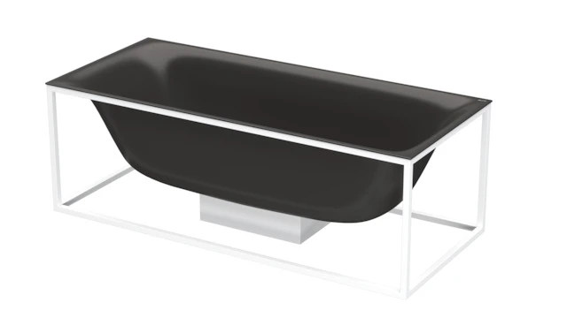 Bette Badewanne „BetteLux Shape“ rechteck 170 × 75 cm in Anthracite