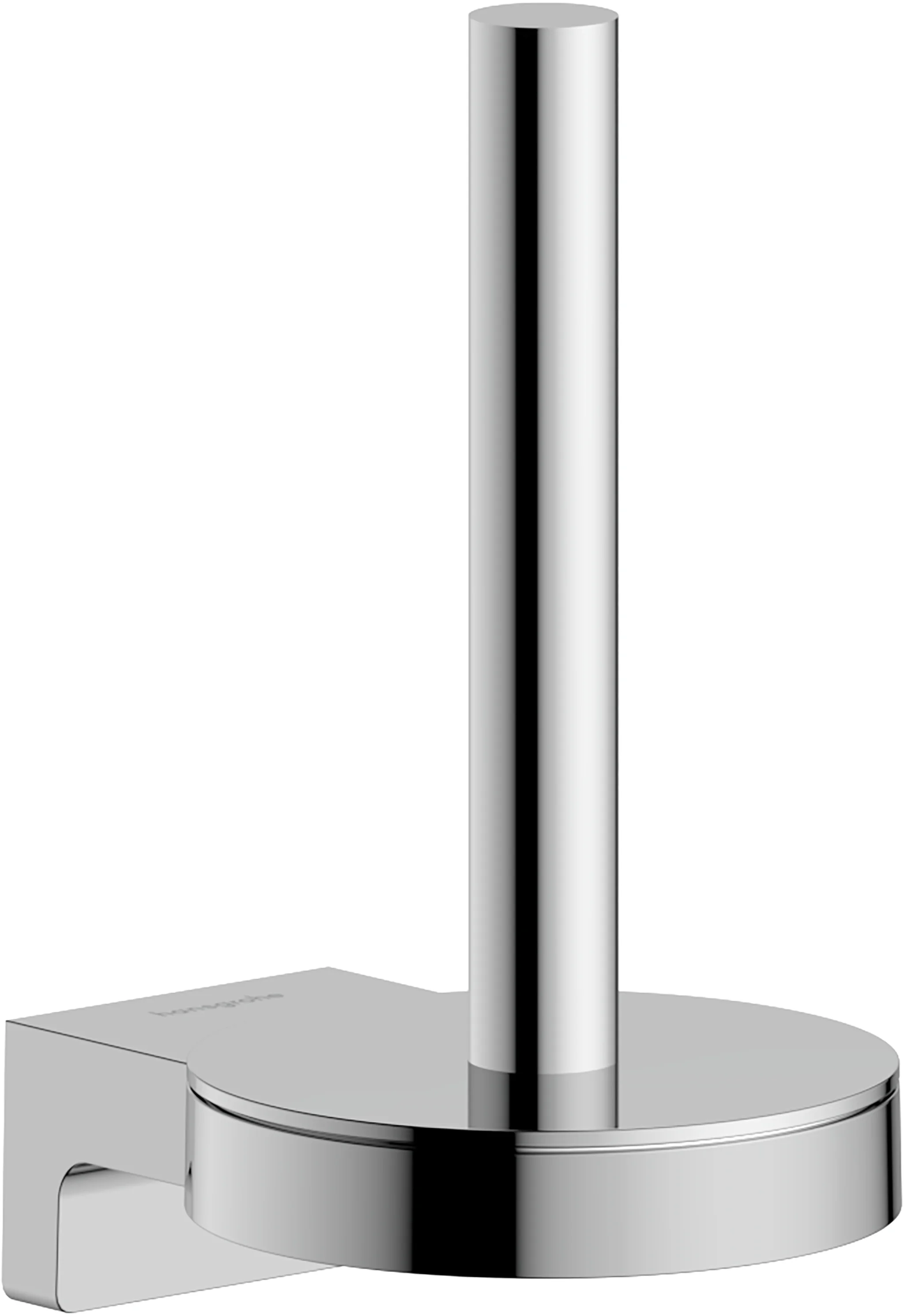 Hansgrohe AddStoris S Ersatzpapierrollenhalter Chrom - Wandmontage, Metall, verdeckte Befestigung, Bohrabstand 26 mm, Bohrloch Ø 6 mm Hansgrohe AddStoris S Ersatzpapierrollenhalter Chrom - Wandmontage, Metall, verdeckte Befestigung, Bohrabstand 26 mm, Bohrloch Ø 6 mm