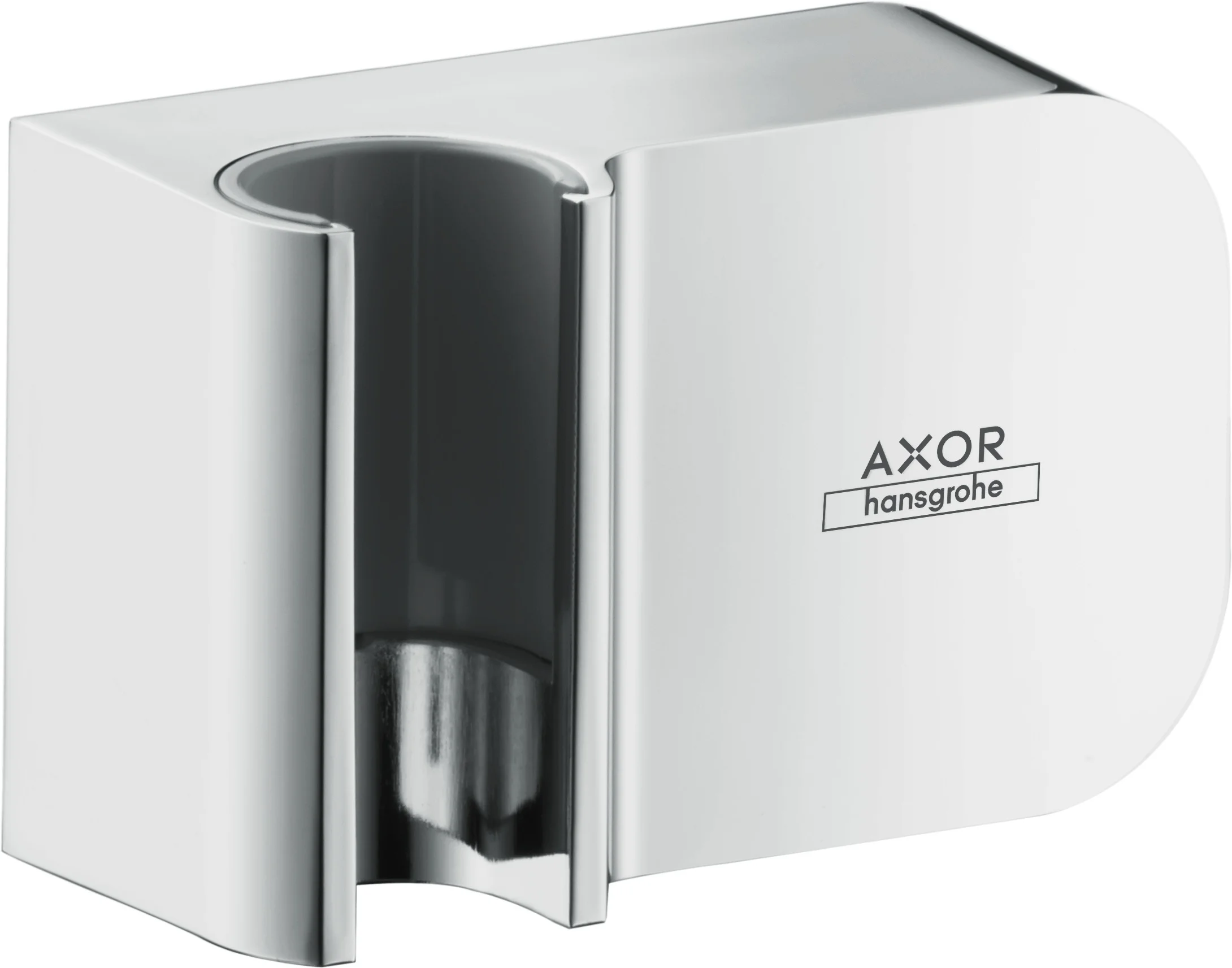 Hansgrohe AXOR One Brausenhalter Porter chrom, Metall, Rückflussverhinderer, Anschluss G 1/2