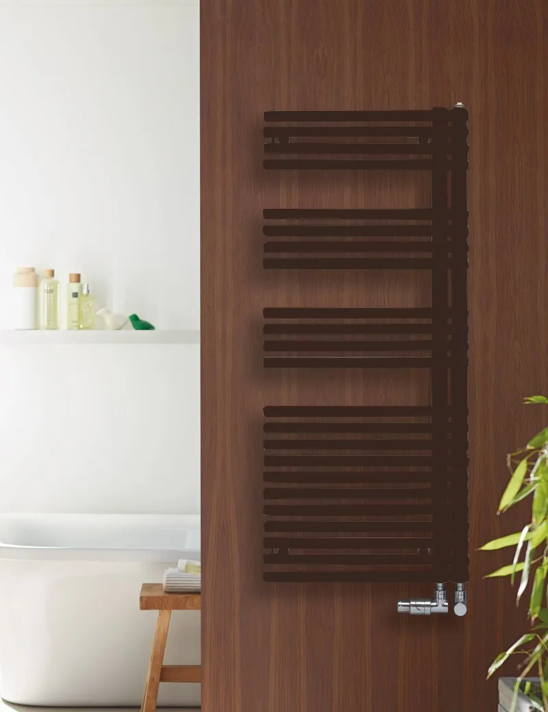 Zehnder Design-HK Forma Asym, links LFAL-150-060 1441x60x596 Dark Brown