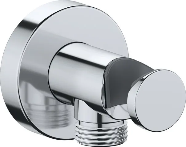 Brausegarnitur Brausen und Zubehör Wandanschlussbogen „ZubehörArmaturen“ in Chrom