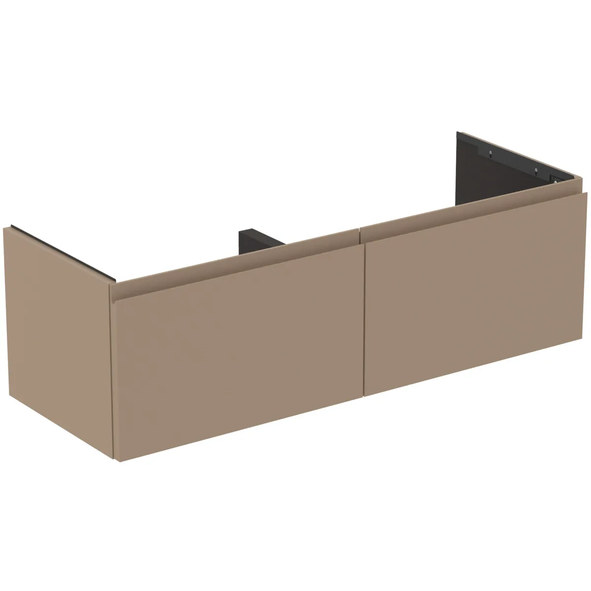 Ideal Standard Waschtischunterschrank „Finesse“ 120 × 37,5 × 44 cm Greige matt