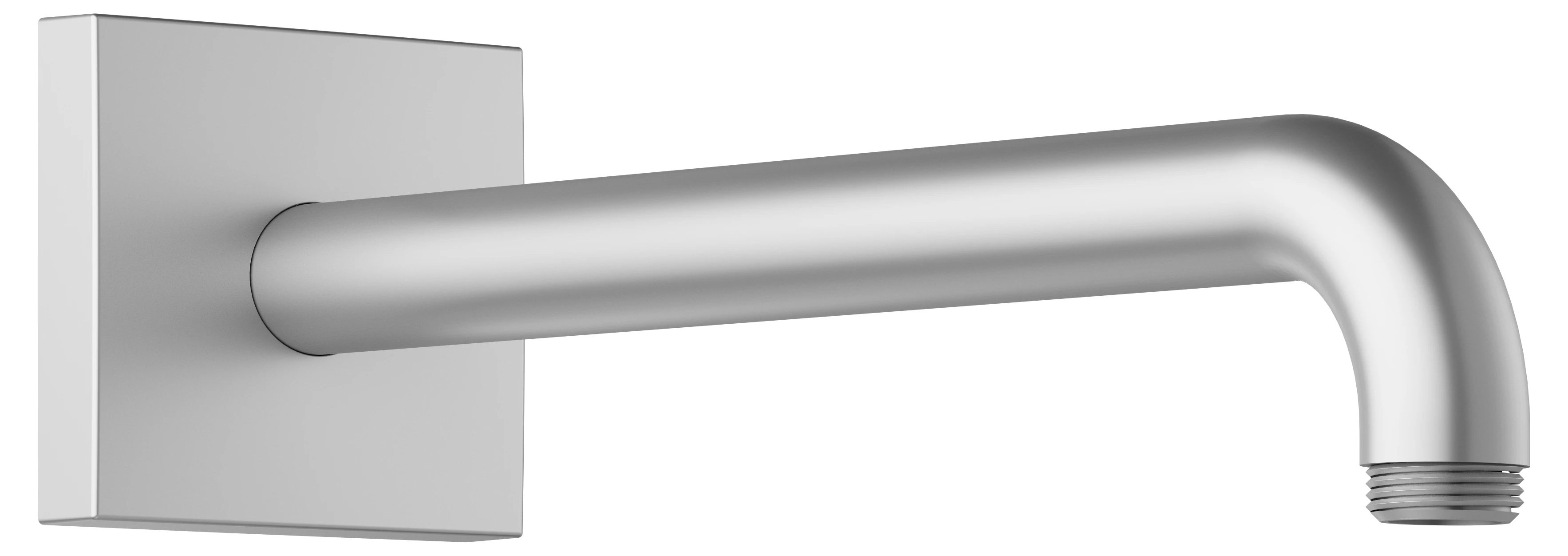 Edition 300 53088170302 Brausearm Wandanschluß eckig Ausladung 300 mm Aluminium-finish Edition 300 53088170302 Brausearm Wandanschluß eckig Ausladung 300 mm Aluminium-finish