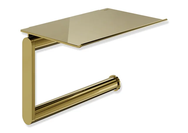 HEWI WC-Papierhalter System 900, PVD gold glänzend, 135 mm breit, 96 mm hoch HEWI WC-Papierhalter System 900, PVD gold glänzend, 135 mm breit, 96 mm hoch