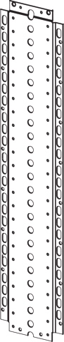 HA Montageplatte HANSAMATRIX 4405 gerade